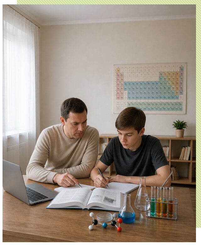 Репетитор по химии 8 класс в Красногорске по цене от 1219 р. | Репетитор-Крр